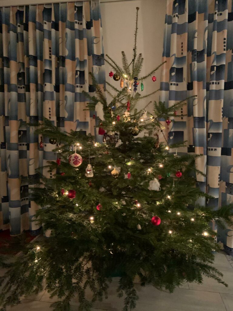 geschmückter Christbaum - Judith, 24.12.2020
