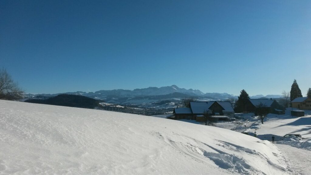 glasklare Winterluft - 24.01.2021
