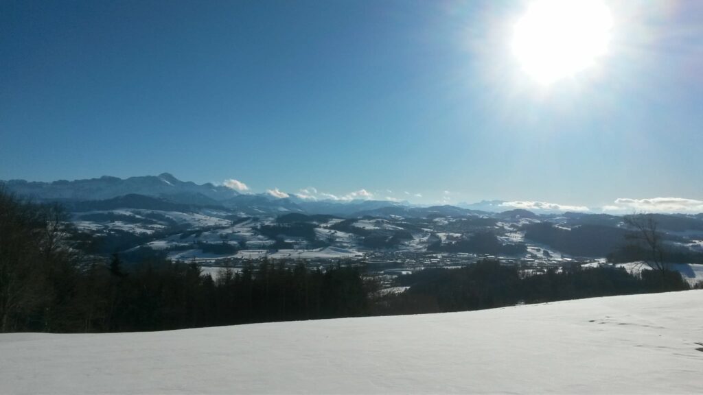 perfekte Bergsicht - 24.01.2021