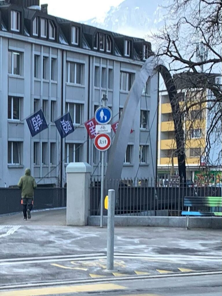 neue ITALIENISCHE BRÜCKE in Chur - Judith, 18.02.2020 