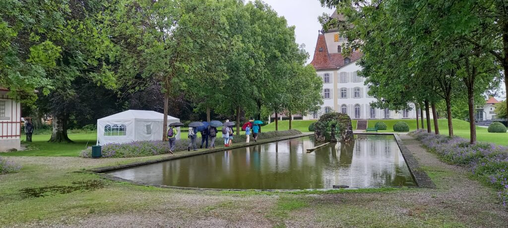Regen-Spaziergang im Schlosspark - 01.08.2021
