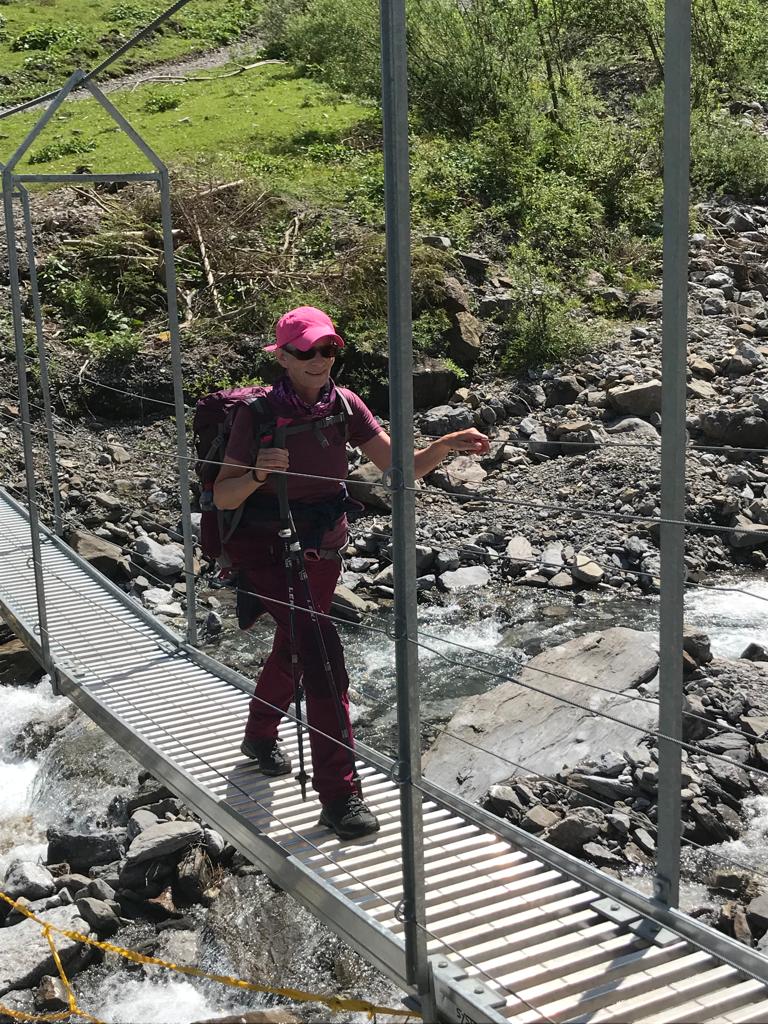sicheren Schrittes über die Hängebrücke - 09.08.2021