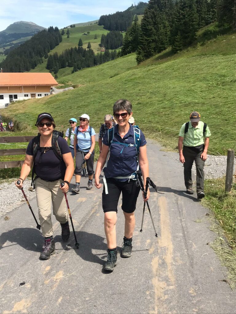 auf den letzten Metern Richtung Sillerenbühl (1974 m) - 12.08.2021