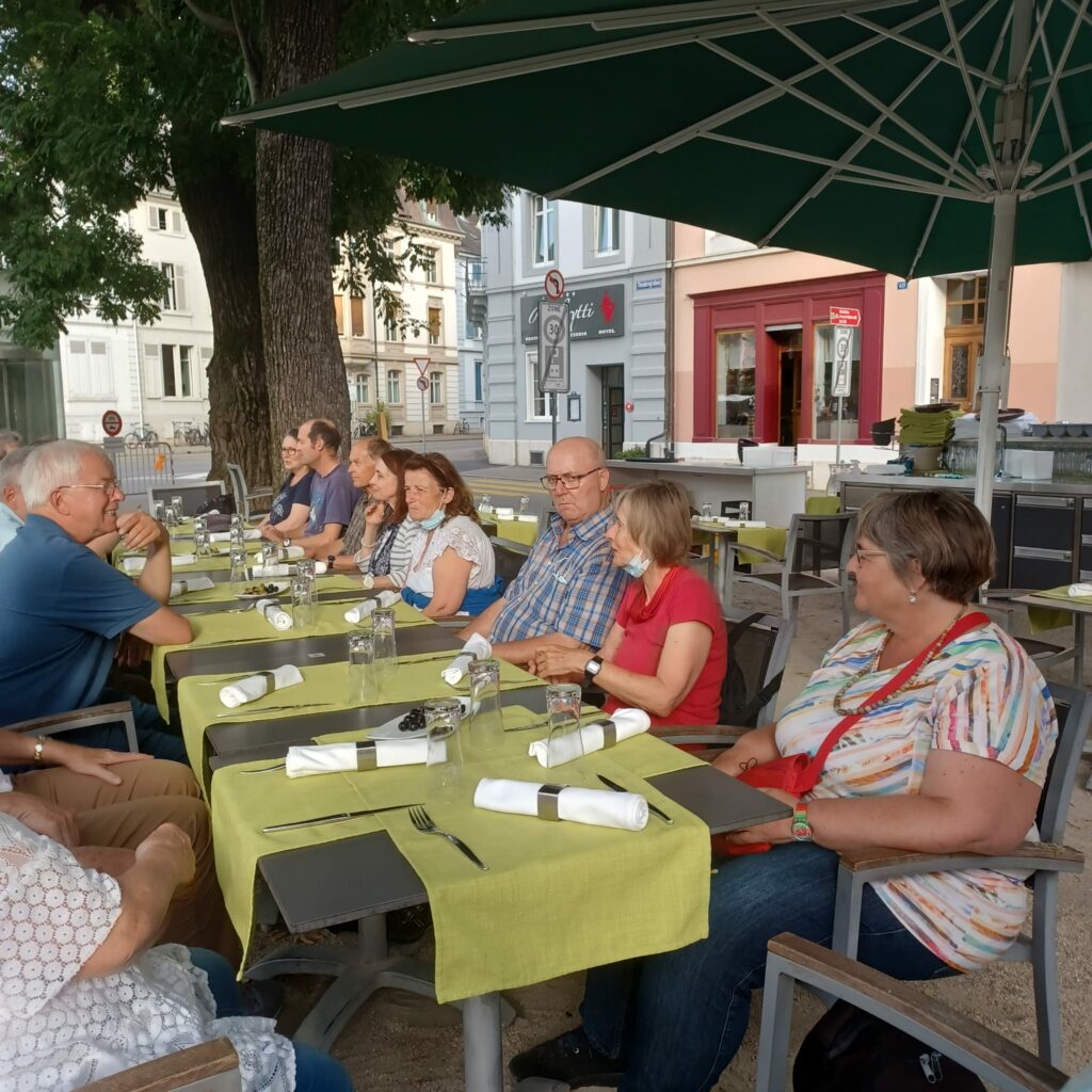 Abendessen in der Resslyritti in Basel - 25.09.2021