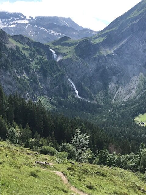 Richtung Engstligen-Wasserfälle - 09.08.2021
