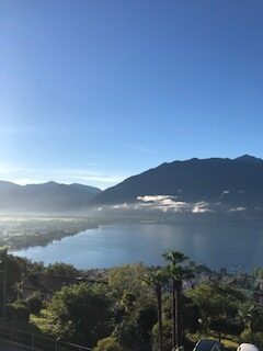 Morgnstimmung mit Blick auf die Magadinoebene -12.09.2021
