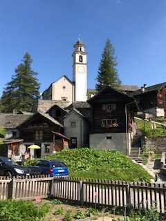 Kirche in Bosco Gurin 13.09.2021