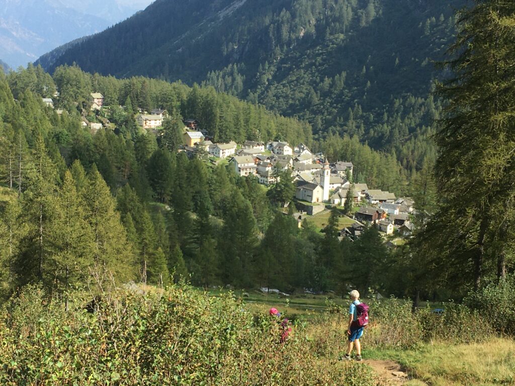 Abstieg nach Bosco Gurin 13.09.2021
