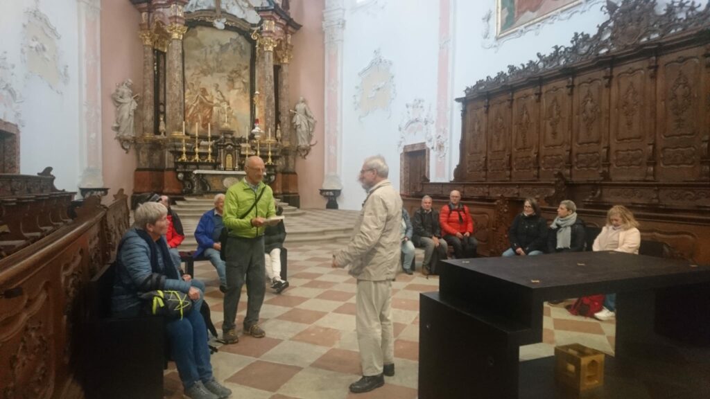 während der Führung im Dom - 30.10.2021