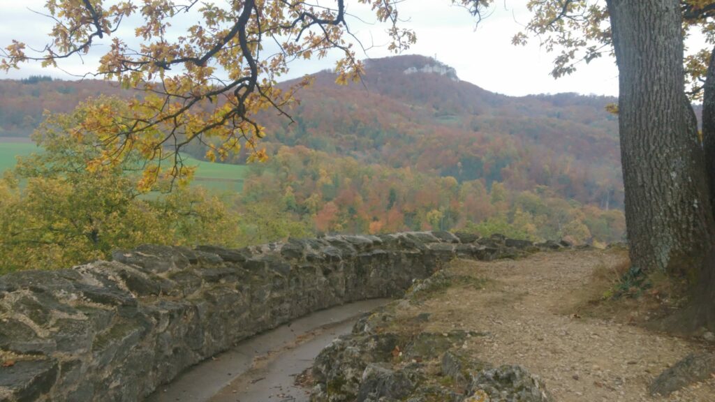unterwegs zur Ermitage in Arlesheim, dem grössten englischen Landschaftsgarten der Schweiz - 30.10.2021