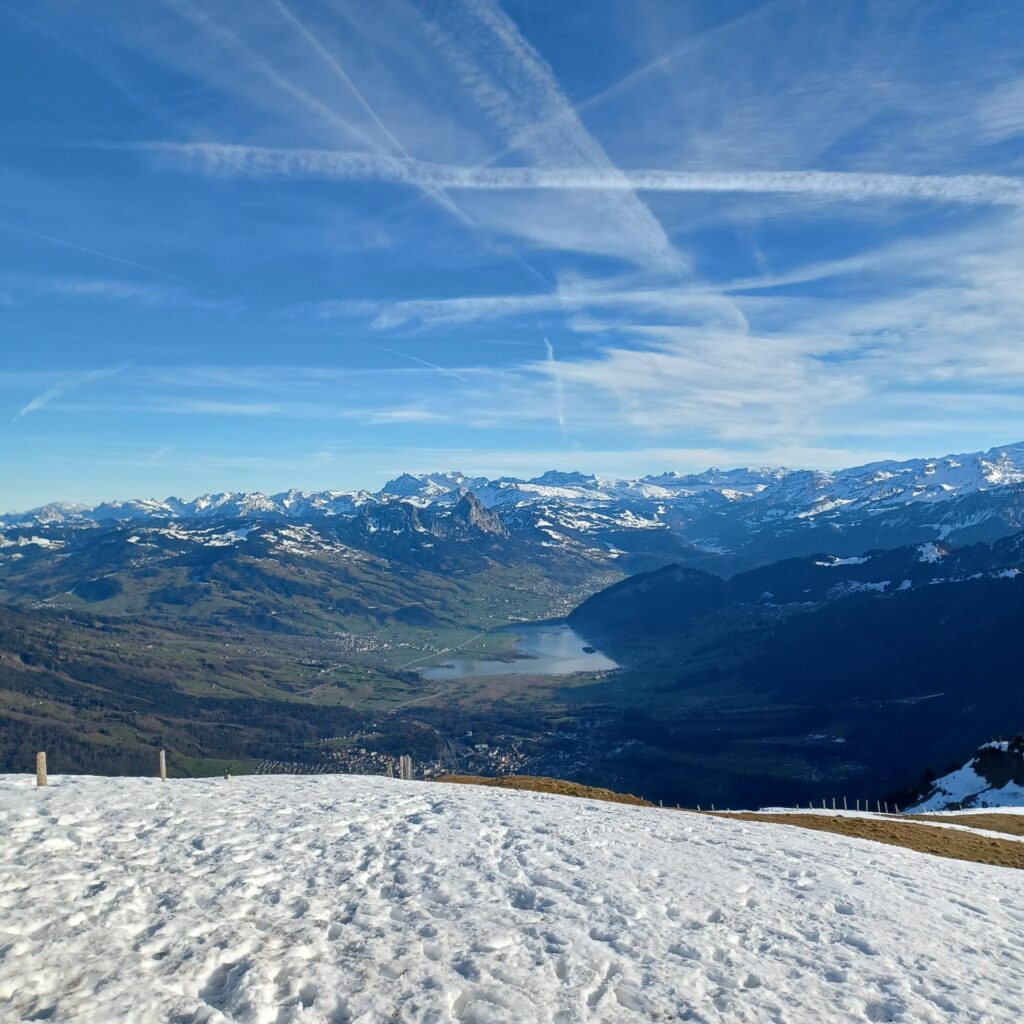 schöne Aussichten auf der Königin der Berge - 01.01.2022