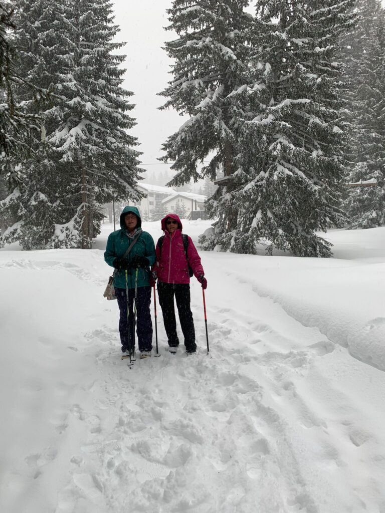 Wir geniessen den Winterzauber. - 02.02.2022