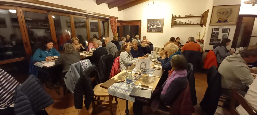 beim feinen Abendessen im Grotto Raffael - 19.03.2022