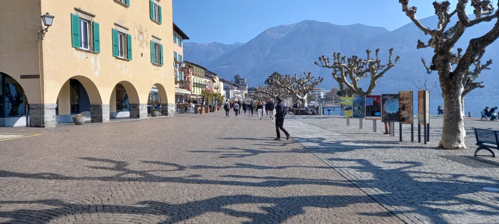 Seepromenade in Ascona - 20.03.2022