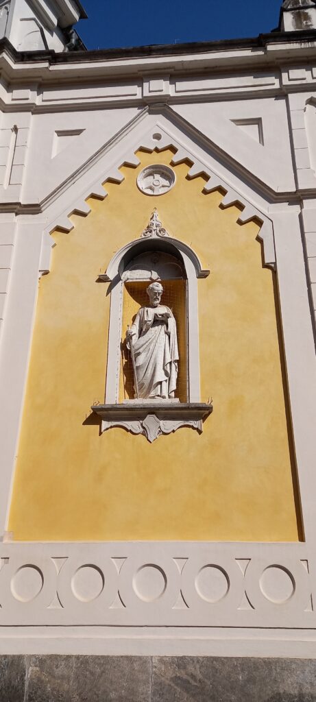Steinskulptur des Heiligen..... - 20.03.2022