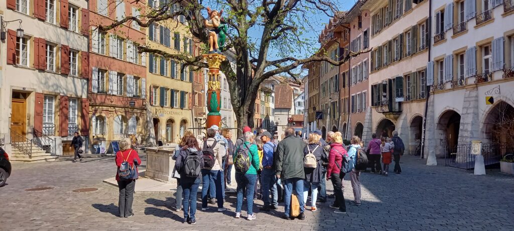 unterwegs auf dem geführten Altstadtbummel - 26.03.2022
