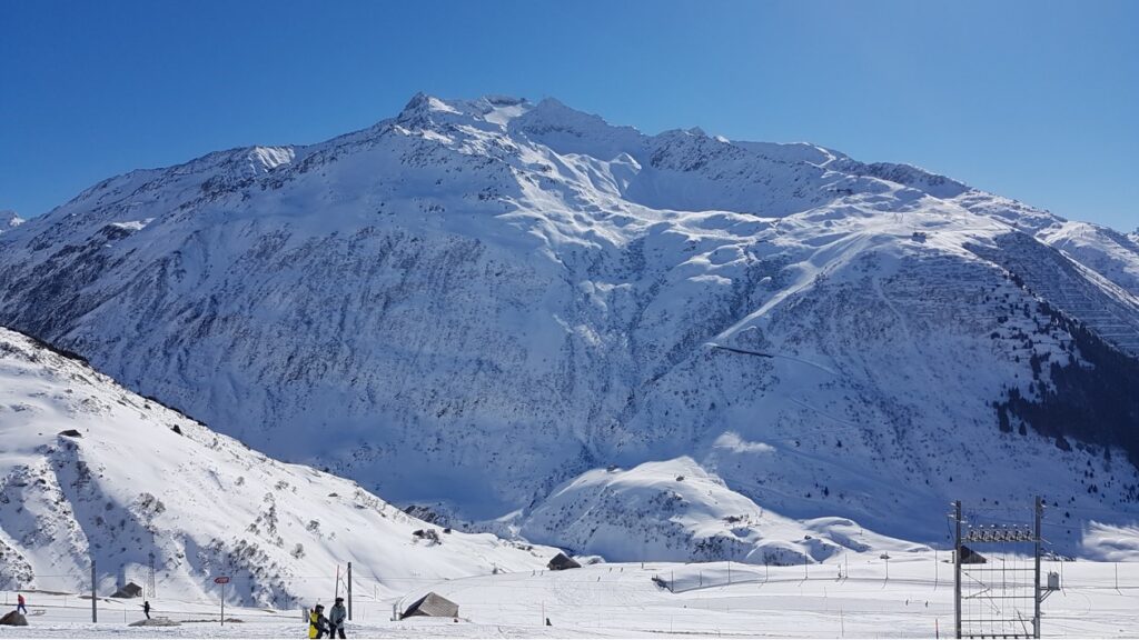 Skigebiet Gemsstock - 23.02.2022