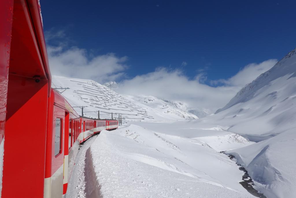 RhB oder roterweisser Pfeil? - 23.02.2022