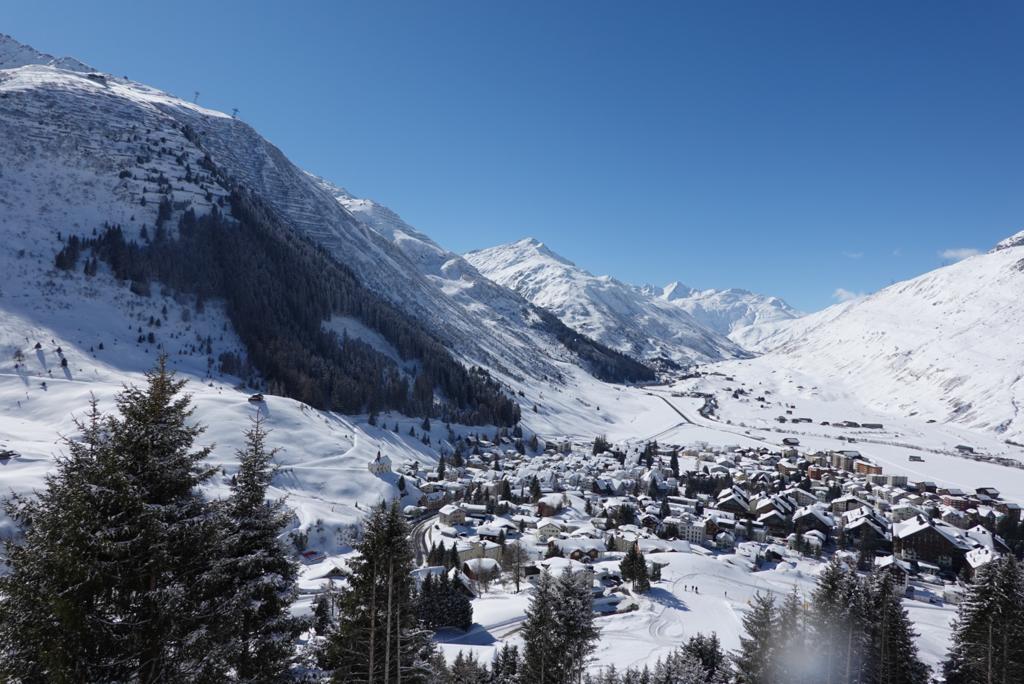 winterliches Sedrun - 23.03.2022