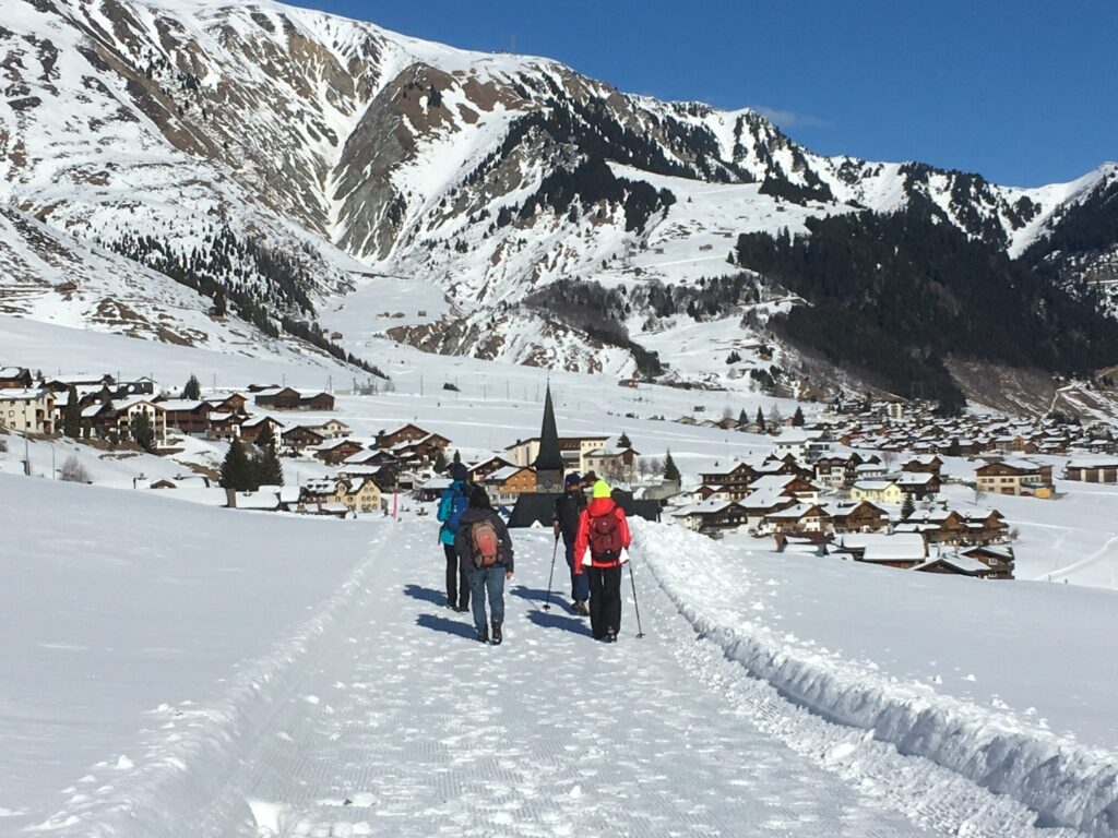 Winterwanderung Richtung Rueras - 23.02.2022