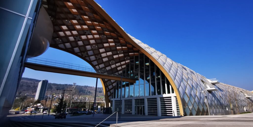Architektur der Swatch Headquarters - 26.03.2022
