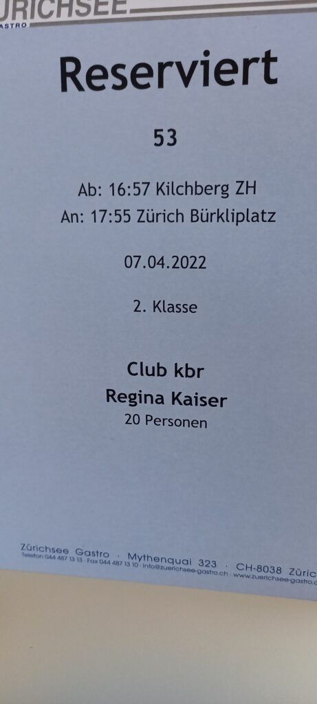 unterwegs mit der kleinen Rundfahrt auf dem Zürichsee von Kilchberg ZH via Thalwil - Erlenbach - Küsnacht zum Zürcher Bürkliplatz - 07.04.2022