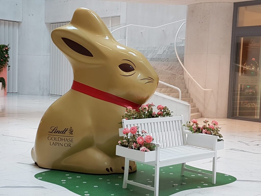 der berühmte Goldhase im Modell - 07.04.2022 