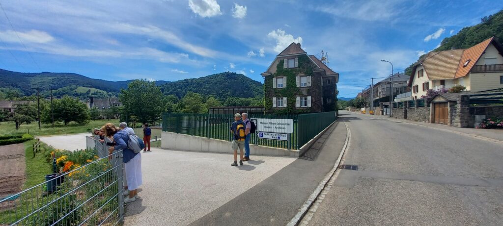 Maison Albert Schweitzer in Gunsbach-Griesbach, wo der Urwald-Doktor einige Jahre lebte - 21.05.2022