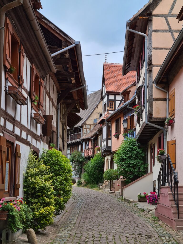Zum Abschluss unserer Weindörfer-Tour besuchen wir Eguisheim. - 22.05.2022  