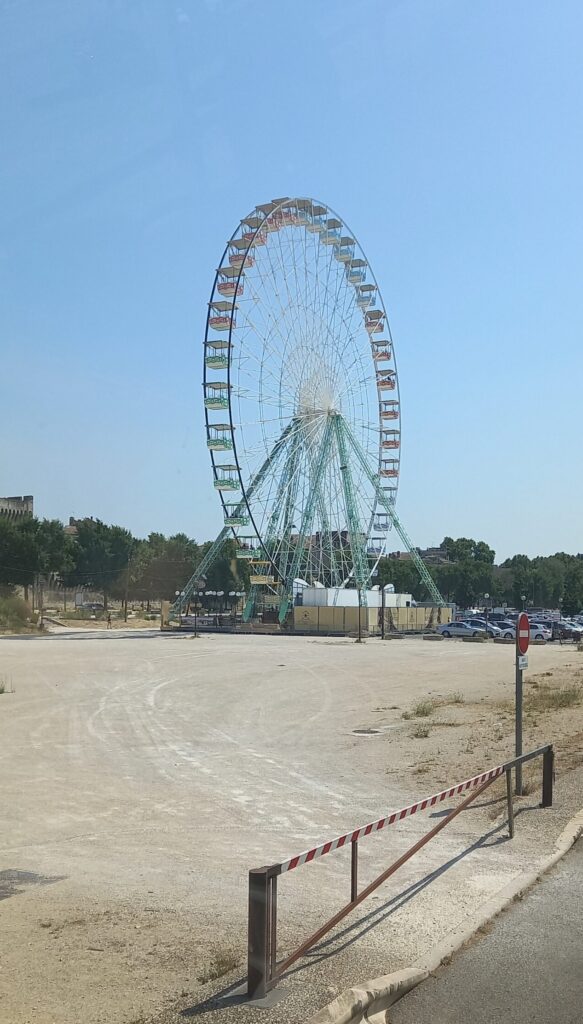 Riesenrad an der Rhone - 18.06.2022