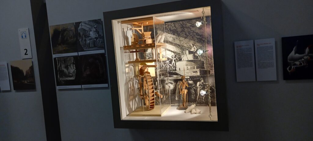 Ausstellungsraum mit Modell einer unterirdischen Mühle
- 06.05.2023