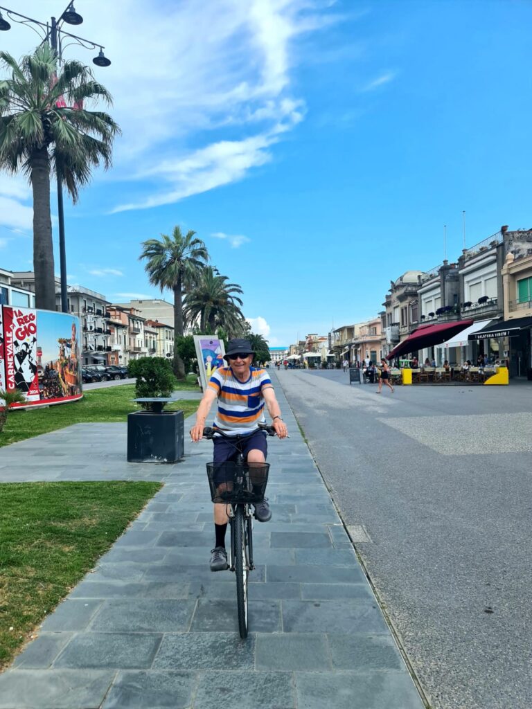 Mit dem Fahrrad unterwegs Richtung Viareggio - 15.06.23