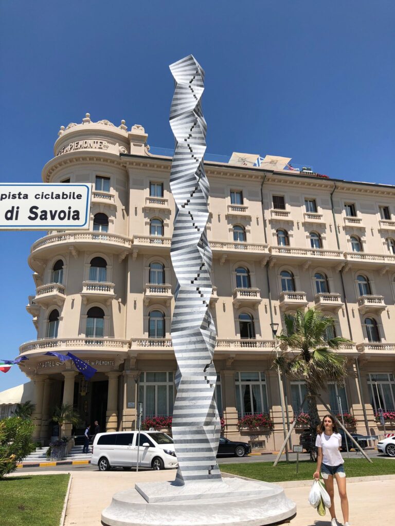 Grandhotel aus der Zeit der Belle Epoche in Viareggio........ - 15.06.23