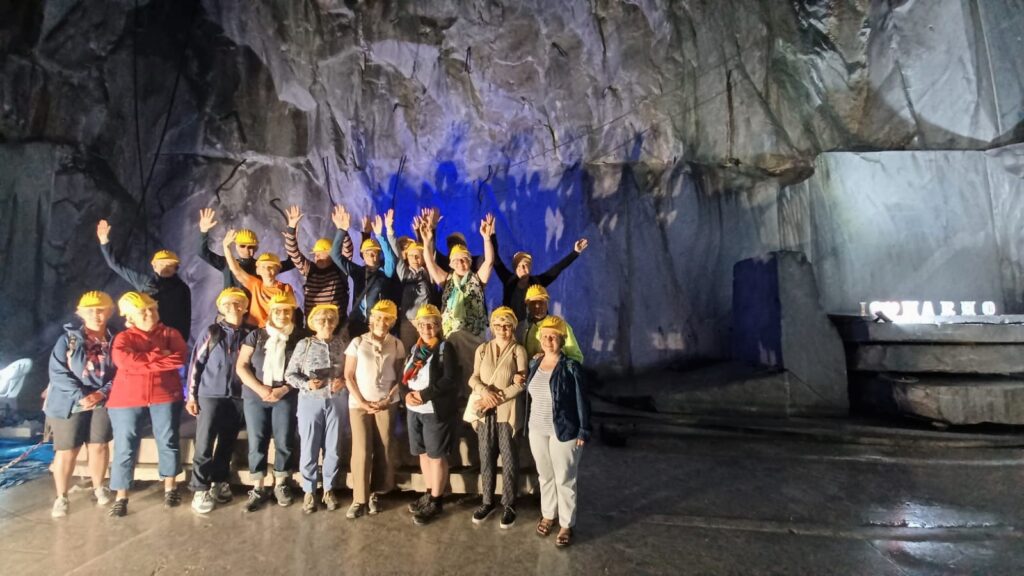 Gruppenbild im Steinbruch - 11.06.23