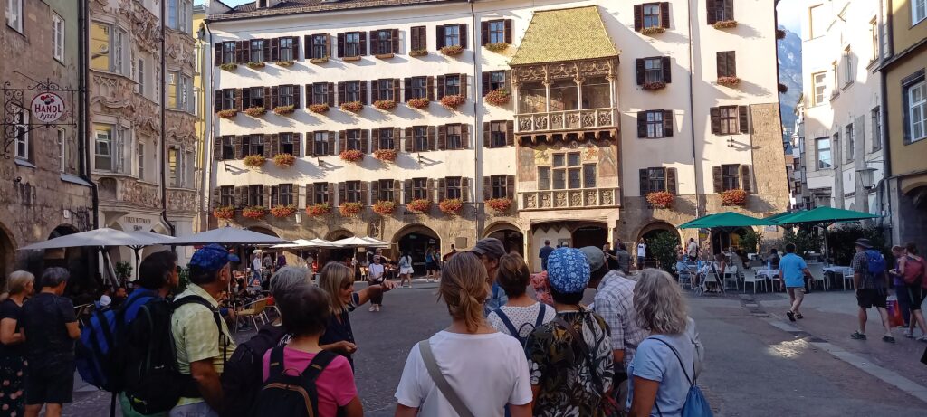 Stadtführung Innsbruck: Wir bestaunen das GOLDENE DACHL - 10.09.2023