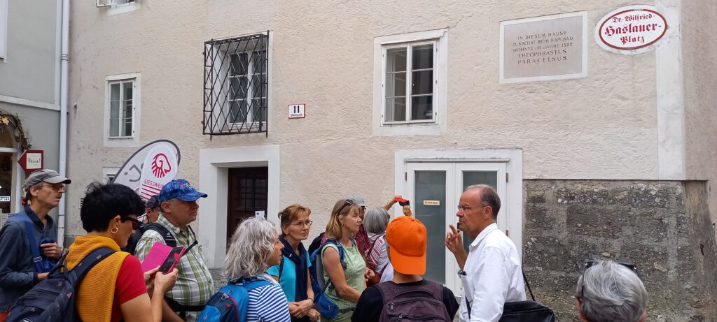 ..... in Salzburg, wo wir während einer interessanten Führung die Altstadt kennenlernen - 13.09.2023