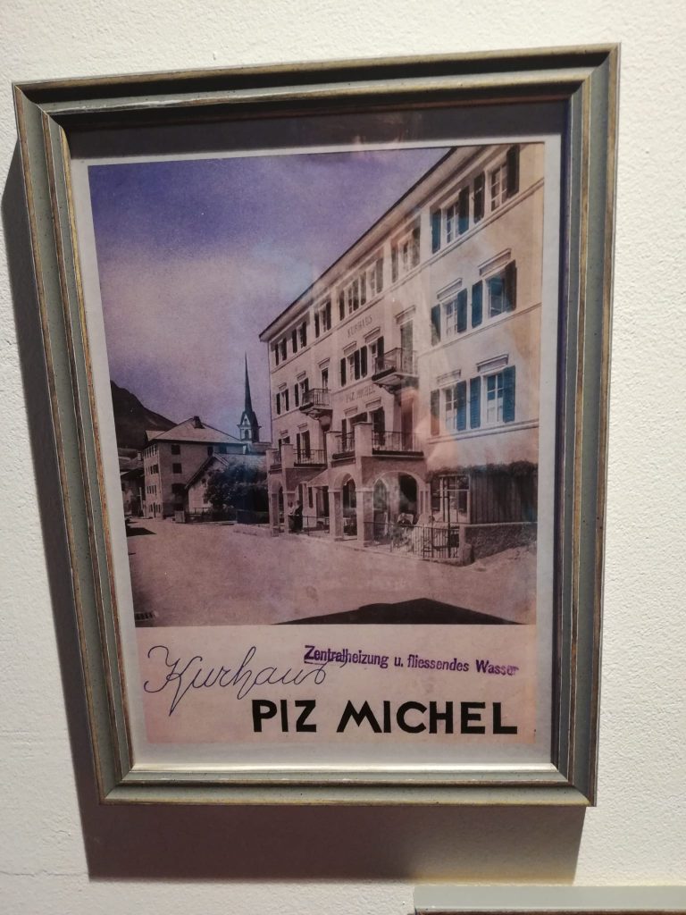 Kurhaus PIZ MICHEL mit Zentralheizung und fliessendem Wasser - 06.03.2024