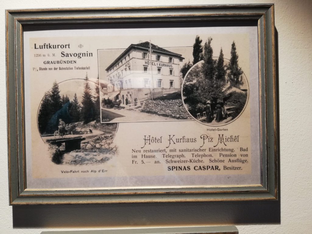 Luftkurort Savognin - Hotel Kurhaus PIZ MICHEL bei Gastgeber Caspar Spinas, Pension 5.--, Schweizer Küche..... - 06.03.2024