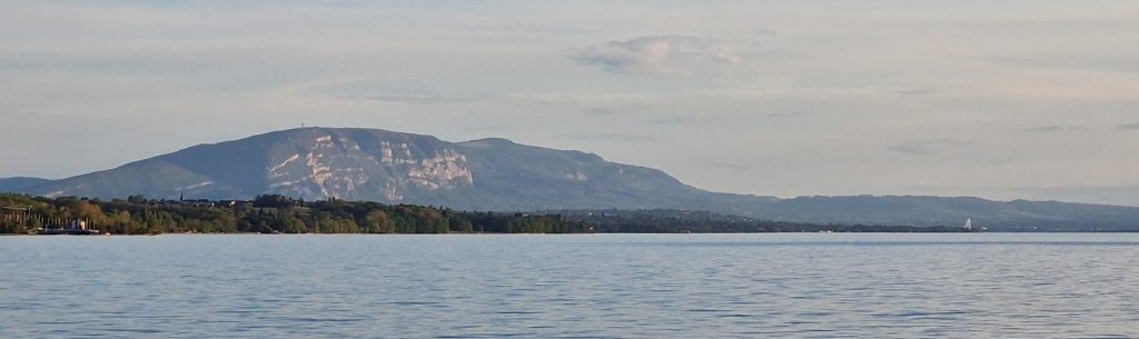 auf der Schifffahrt zurück nach Nyon - 25.04.2024