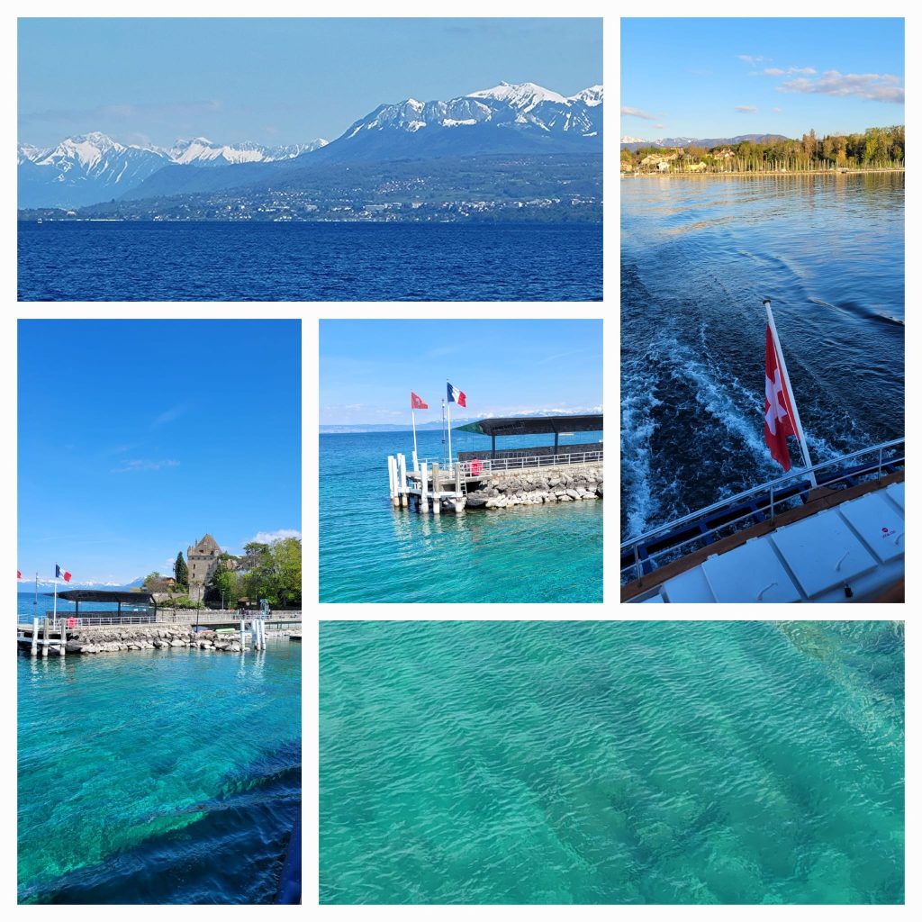 Impressionen vom schönen Genfersee sowie den umliegenden Bergen - 25.04.2024