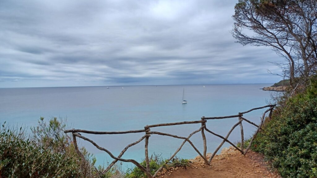 Blick aufs offene Meer Richtung Mallorca - 12.06.2024