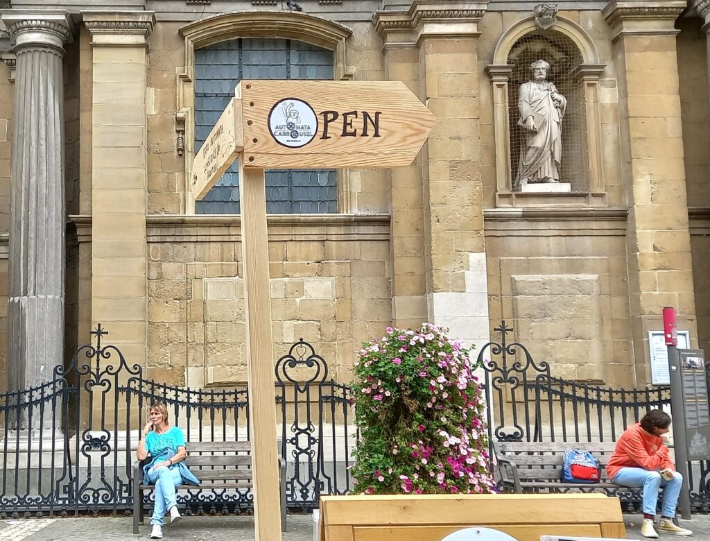 Vom Jesuitenplatz geht es rechts direkt zu Els - 22.09.2024