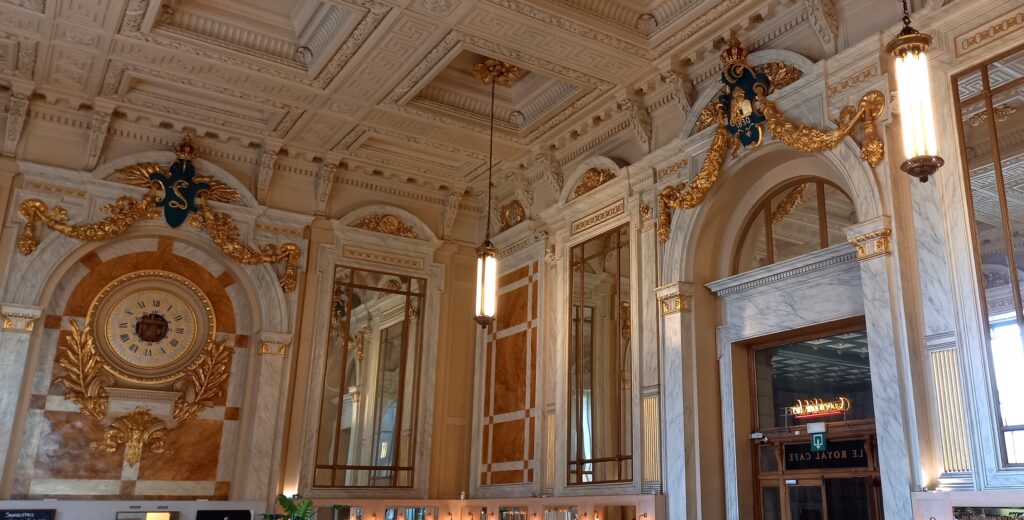 barockes Ambiente im Café Royal - 25.09.2024