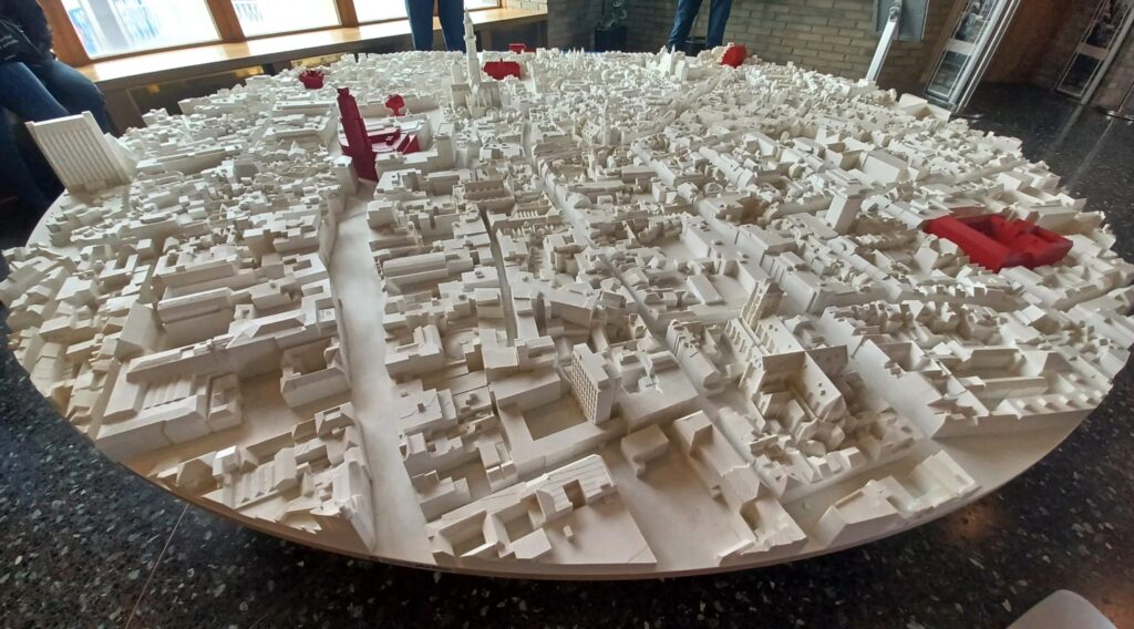 Modell der Stadt Antwerpen im Museum der Burg Steen - 25.09.2024
