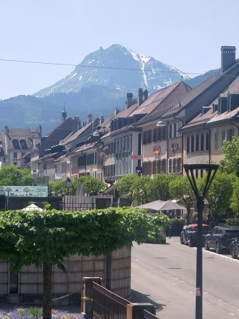 Bulle mit Blick zum Moléson - 02.05.2025