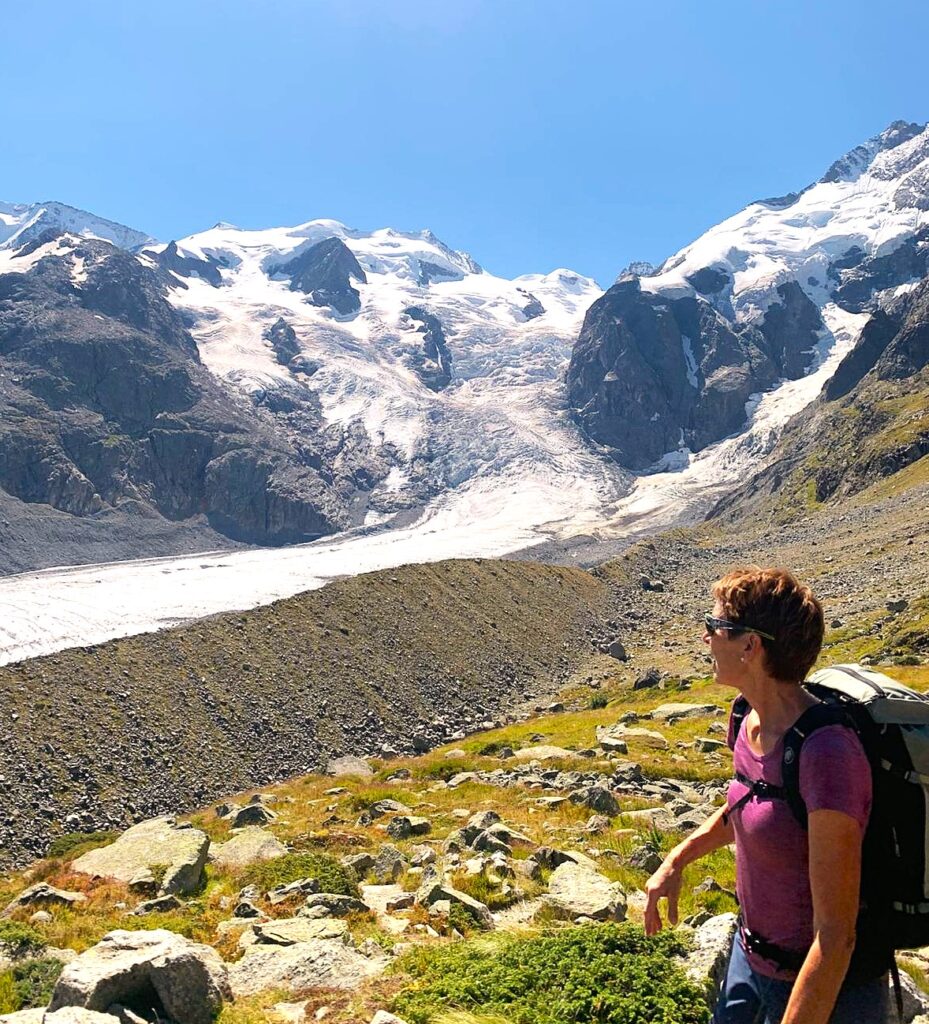 perfektes Bernina-Panorama mit Morteratschgletscher - 26.08.2025, Judith