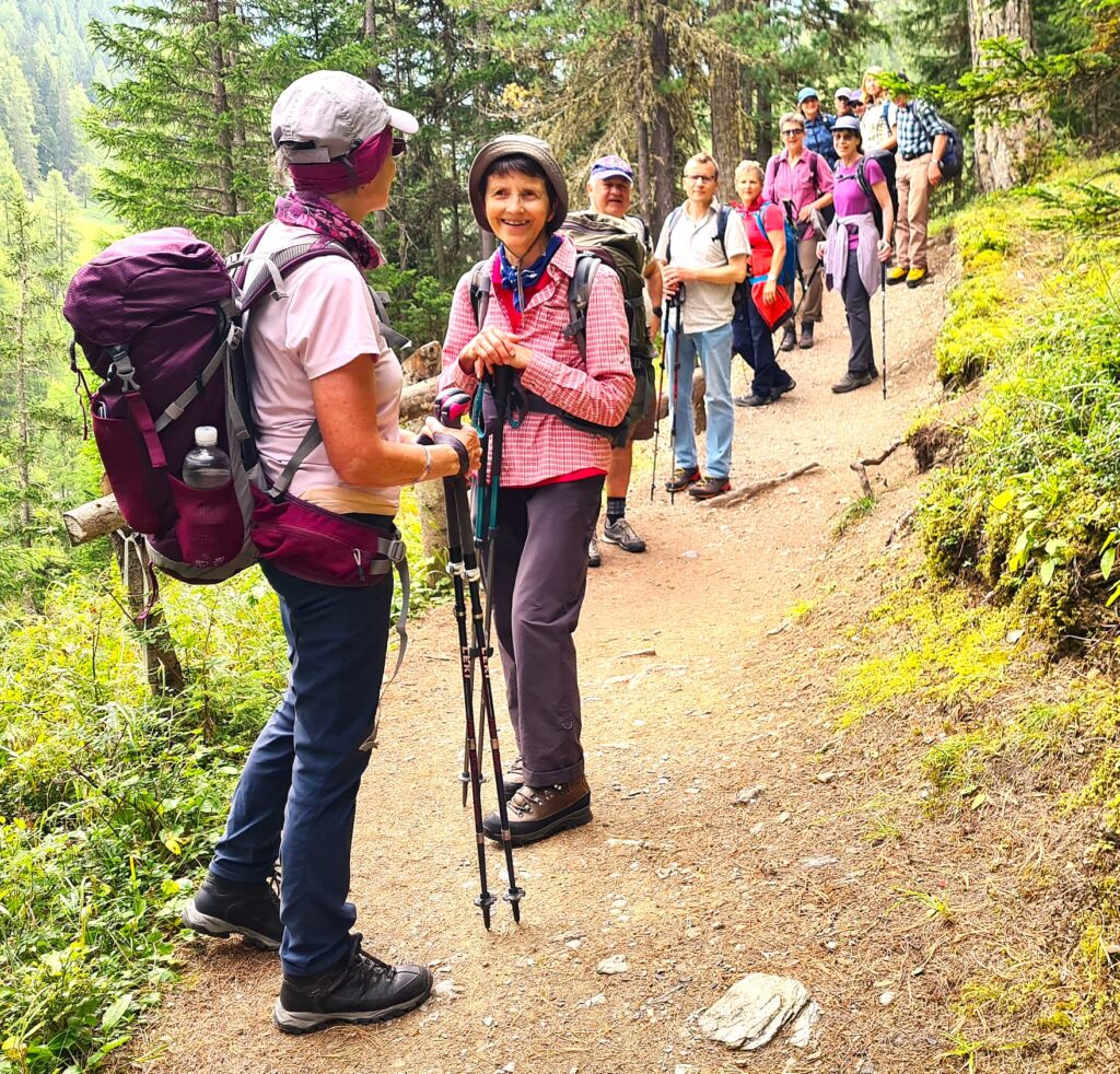 auf dem Waldweg Richtung Parkhütte Varusch - 27.08.2025, Erika