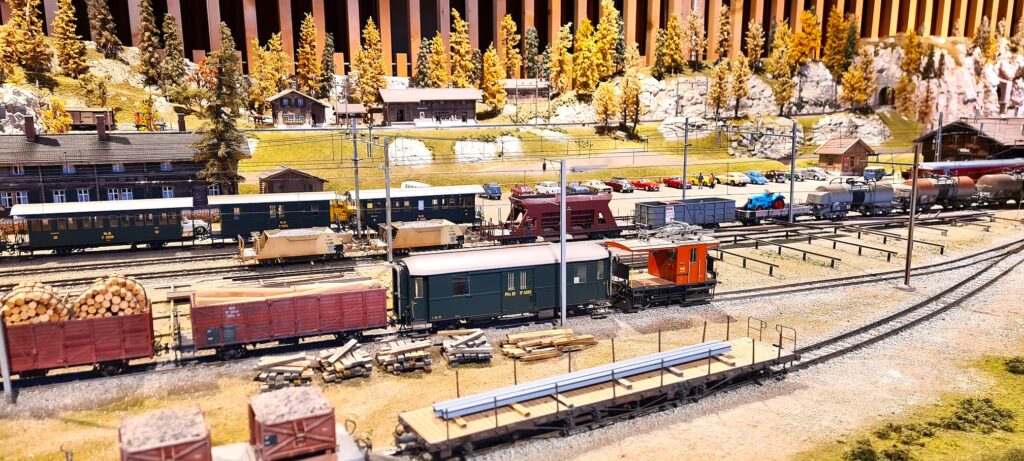 Da ist gerade ein reger Bahnverkehr im Gange. - 28.08.2025, Markus