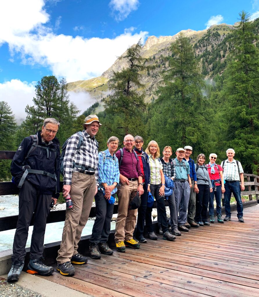 Gruppenbild im idyllischen Val Bever - 29.08.2025, Monica
