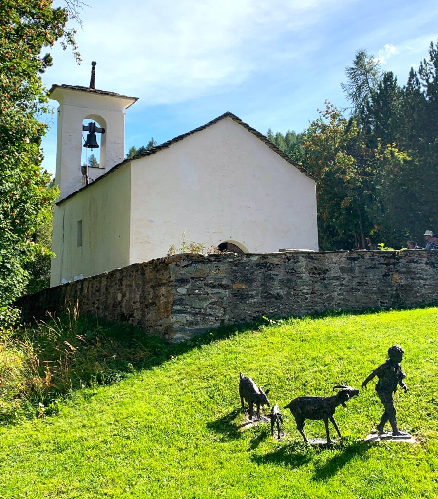 Reformiertes Kirchlein, Fex Crasta, in Curtins - 25.08.2025, Monica